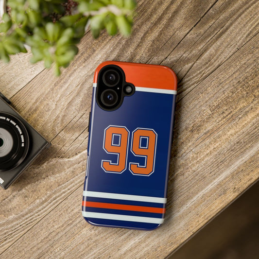 Wayne Gretzky #99 “The Great One” Jersey Phone Case | Classic Fan Case